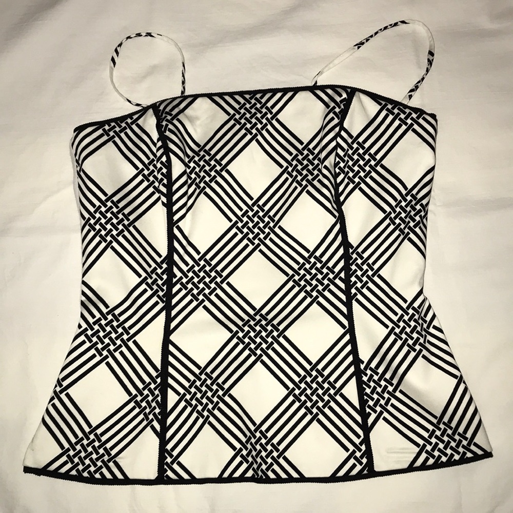 White House Black Market strapless top